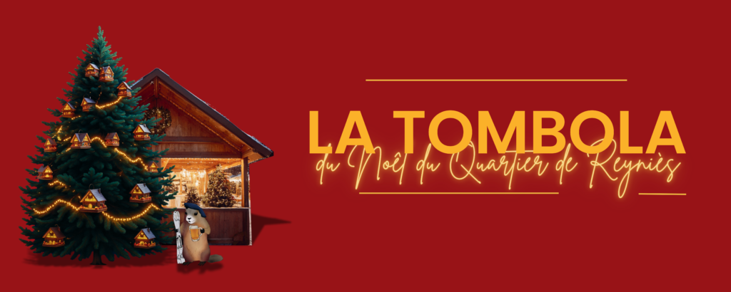 Banderole extérieure pour la tombola de la CCTM