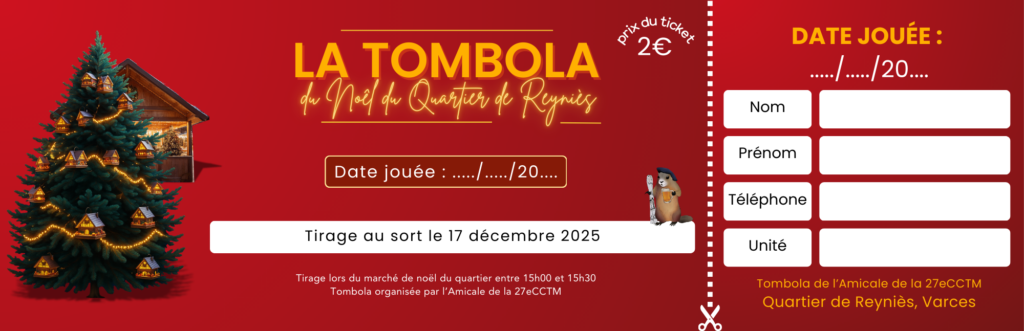 Proposition de ticket